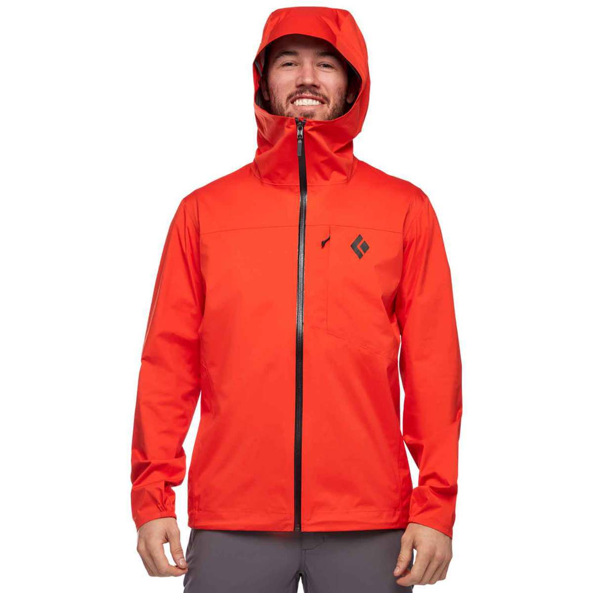 Black Diamond Men's FineLine Shell Waterproof Packable Rain Jacket - Octane - S - Octane S Black Diamond Men's FineLine Shell Waterproof Packable Rain Jacket - Octane - S - Octane S