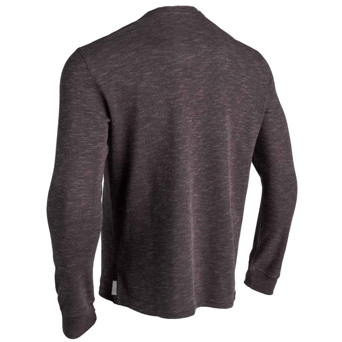 Killik Men's Knit Henley Long Sleeve Shirt - Charcoal - XXL - Charcoal XXL Killik Men's Knit Henley Long Sleeve Shirt - Charcoal - XXL - Charcoal XXL