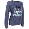 M Label Women's Happy Camper Long Sleeve Shirt