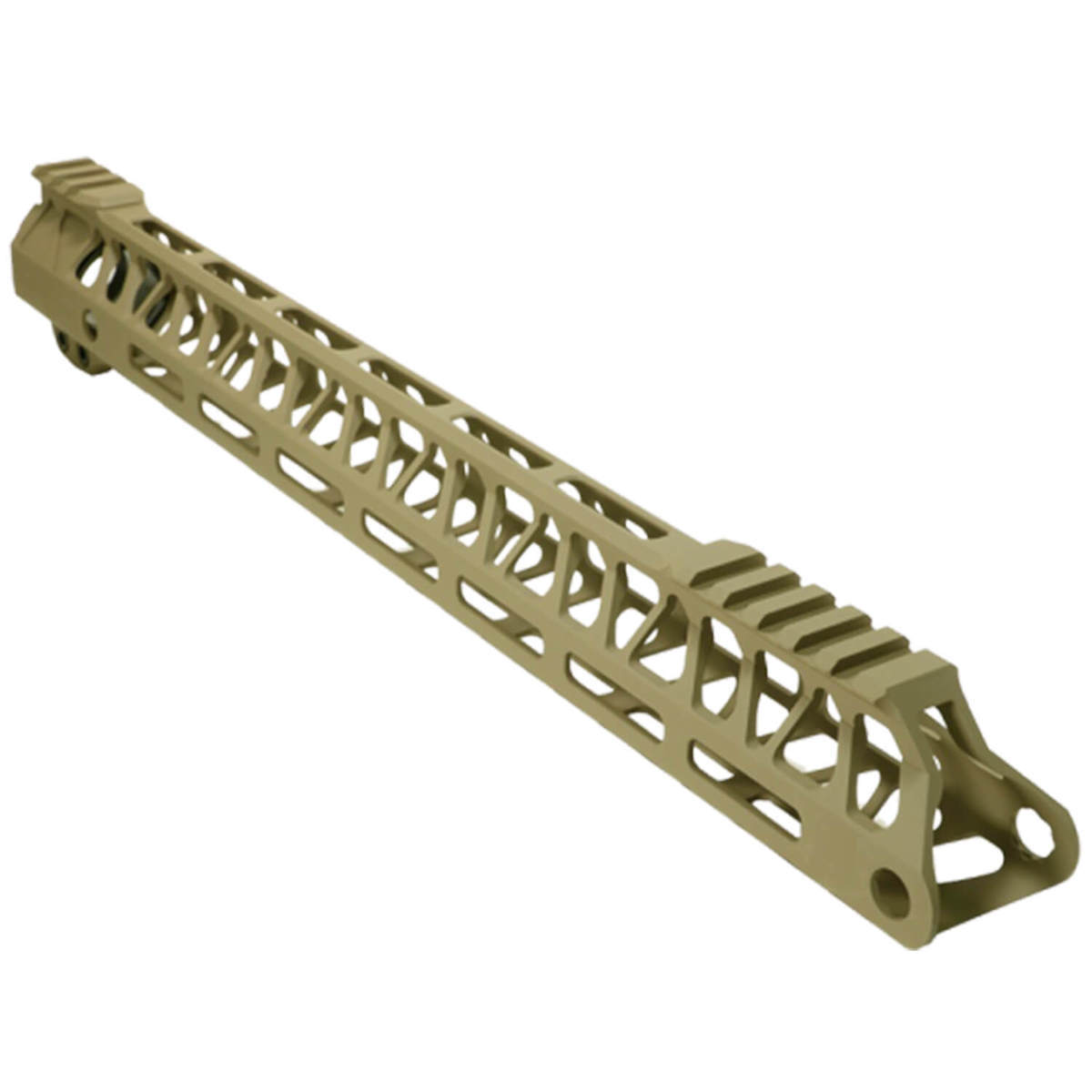 Timber Creek Outdoors M-Lok Ultralight Enforcer Handguard - Flat Dark Earth Cerakote - Flat Dark Earth Timber Creek Outdoors M-Lok Ultralight Enforcer Handguard - Flat Dark Earth Cerakote - Flat Dark Earth
