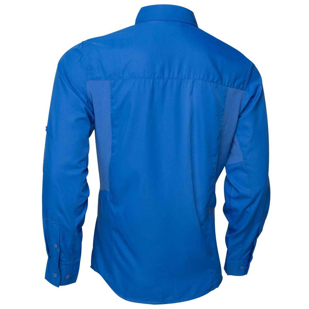 Rustic Ridge Men's Perfect Guide 3.0 Long Sleeve Shirt - Strong Blue ...