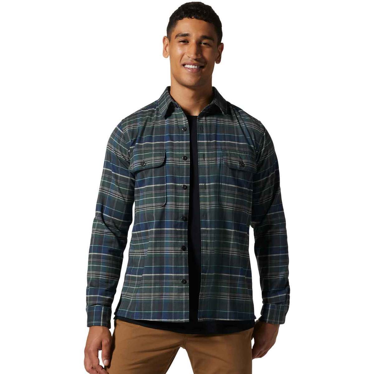 Mountain Hardwear Men's Voyager One Long Sleeve Hiking Shirt Mountain Hardwear Men's Voyager One Long Sleeve Hiking Shirt