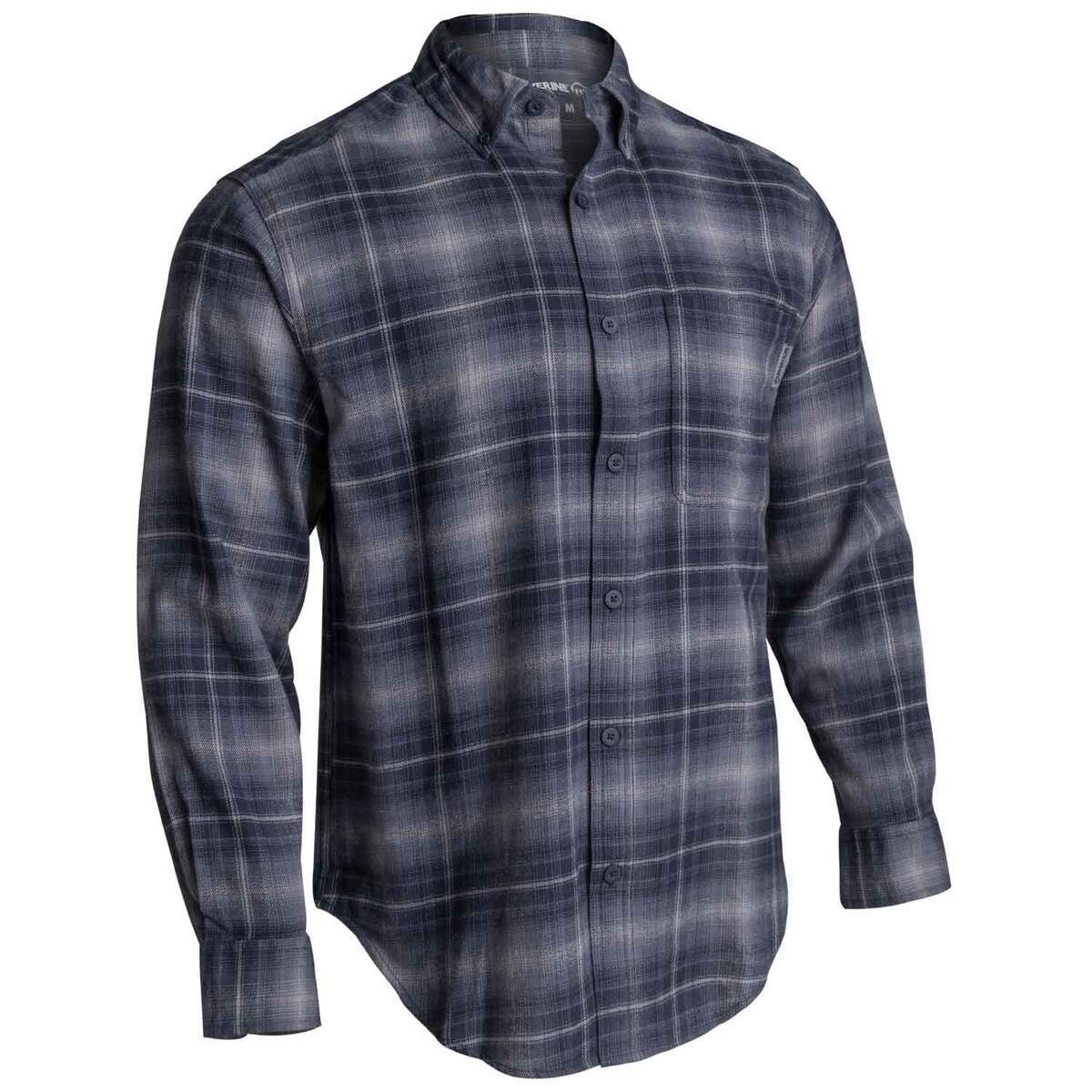 Wolverine Men's Pike Flannel Long Sleeve Work Shirt Wolverine Men's Pike Flannel Long Sleeve Work Shirt