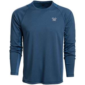 Vortex Men's Weekend Rucker Long Sleeve Shirt - Dark Blue - 3XL