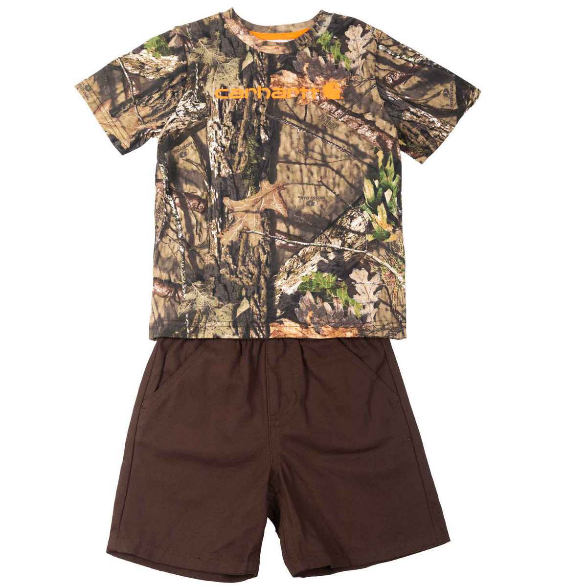 Carhartt Boys' Camo 2 Piece Short Set Carhartt Boys' Camo 2 Piece Short Set