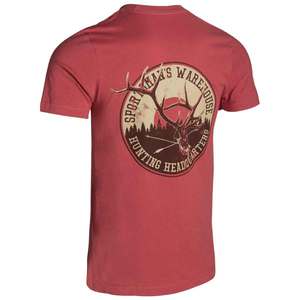 Sportsman's Warehouse Men's Headquarters Elk Short Sleeve Casual Shirt