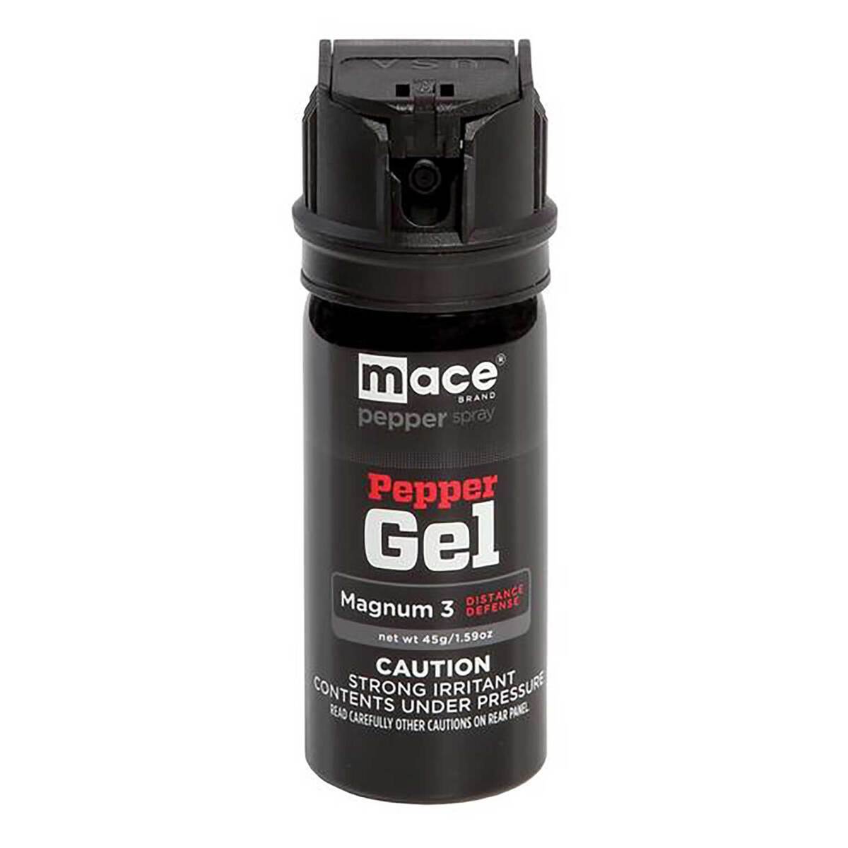 Mace Magnum 3 Pepper Gel Spray - 1.59oz - Black 1.59oz Mace Magnum 3 Pepper Gel Spray - 1.59oz - Black 1.59oz