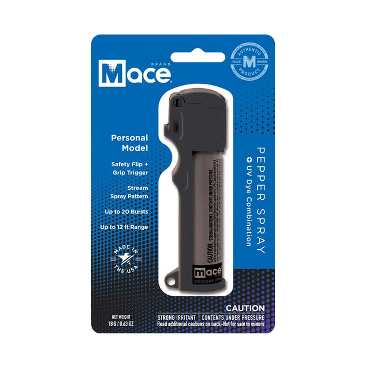 Mace Personal Pepper Spray - 0.63oz - Black 0.63oz Mace Personal Pepper Spray - 0.63oz - Black 0.63oz