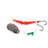 Macks Double Whammy Trolling Harness - Fire Tiger Blades/Fluorescent, 48in, Size 8 - Fire Tiger Blades/Fluorescent 8