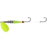 Macks Double Whammy Trolling Harness - Chartreuse Blade/Chrome/Fluoresce, 48in, Size 8 - Chartreuse Blade/Chrome/Fluoresce 8