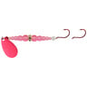 Macks Double Whammy Ringmaster Harness - Pink Blade/Flo Pink/Flo Pink, Sz 4 Hook, 48in - Pink Blade/Flo Pink/Flo Pink Sz 4 Hook