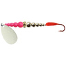 Macks Kokanee Killer Trolling Harness - Hot Pink Beads/Glow White Blade, 48in, Size 8 - Hot Pink Beads/Glow White Blade 8