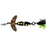 Macks Promise Keeper Rigged Inline Spinner - Gold Sparkle Blade/Black Yellow Dot, 1/8oz, 48in - Gold Sparkle Blade/Black Yellow Dot 6