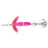 Macks Promise Keeper Rigged Inline Spinner - Pink Sparkle Blade/Pink Silver Scale, 1/8oz, 48in - Pink Sparkle Blade/Pink Silver Scale 6