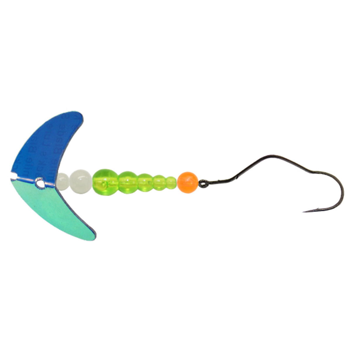 Macks Smile Blade Super Slow Death Bait Rig - Glo Burst/Flo Chartreuse ...