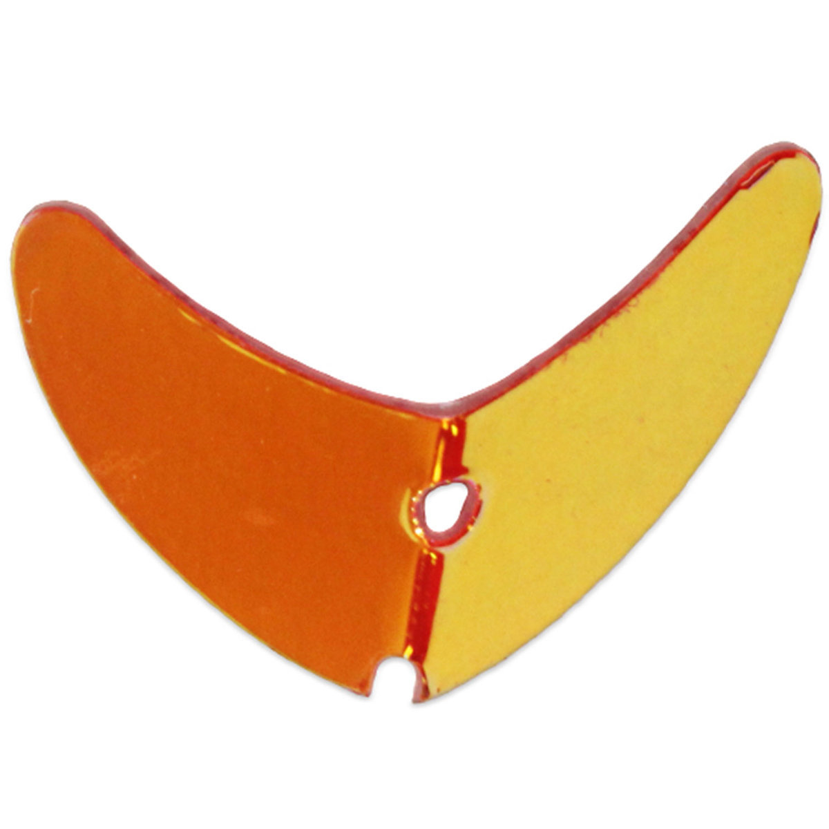 Macks Smile Blades Lure Component - UV Copper/Mirror Pattern, 1-1/10in - UV Copper/Mirror Pattern Macks Smile Blades Lure Component - UV Copper/Mirror Pattern, 1-1/10in - UV Copper/Mirror Pattern