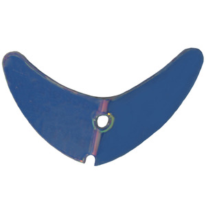Macks Smile Blades Lure Component - UV Purple Haze/Mirror Pattern, 1.5in, 5pk