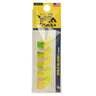 Macks Smile Blades Lure Component - Chartreuse Tiger-Black, .8in, 5pk - Chartreuse Tiger-Black