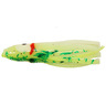 Macks Squid Skirt - Chartreuse Green Spatter Glow, 1-1/2in, 4pk - Chartreuse Green Spatter Glow
