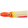 Macks Squid Skirt Hoochie/Squid - Fire Tiger Glow, 1-1/2in - Fire Tiger Glow