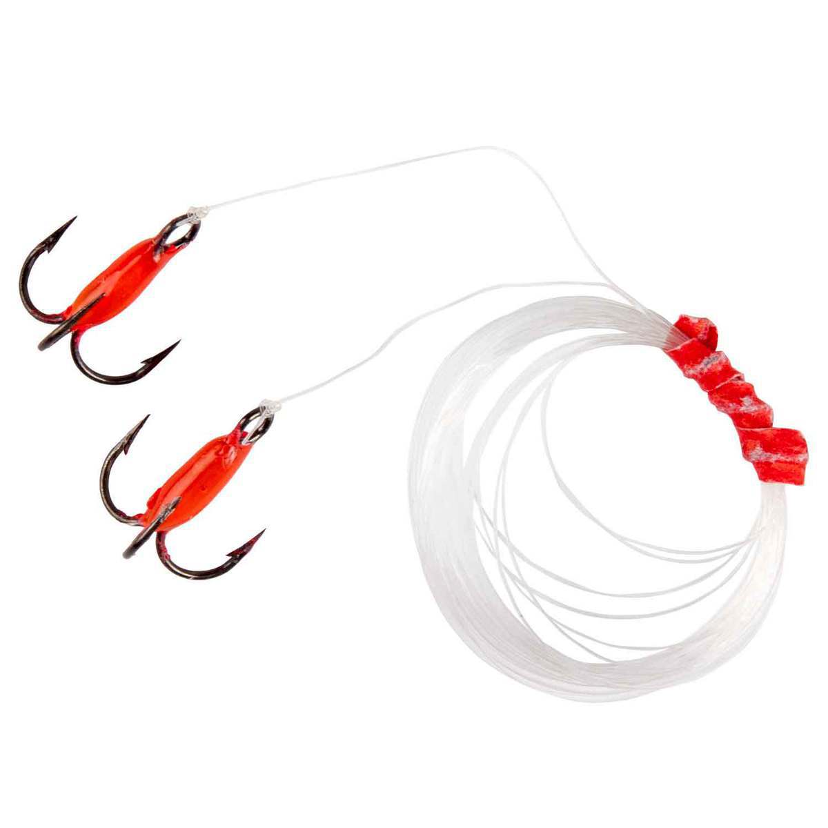 Macks Super Charged Glo Snelled Hook Macks Super Charged Glo Snelled Hook