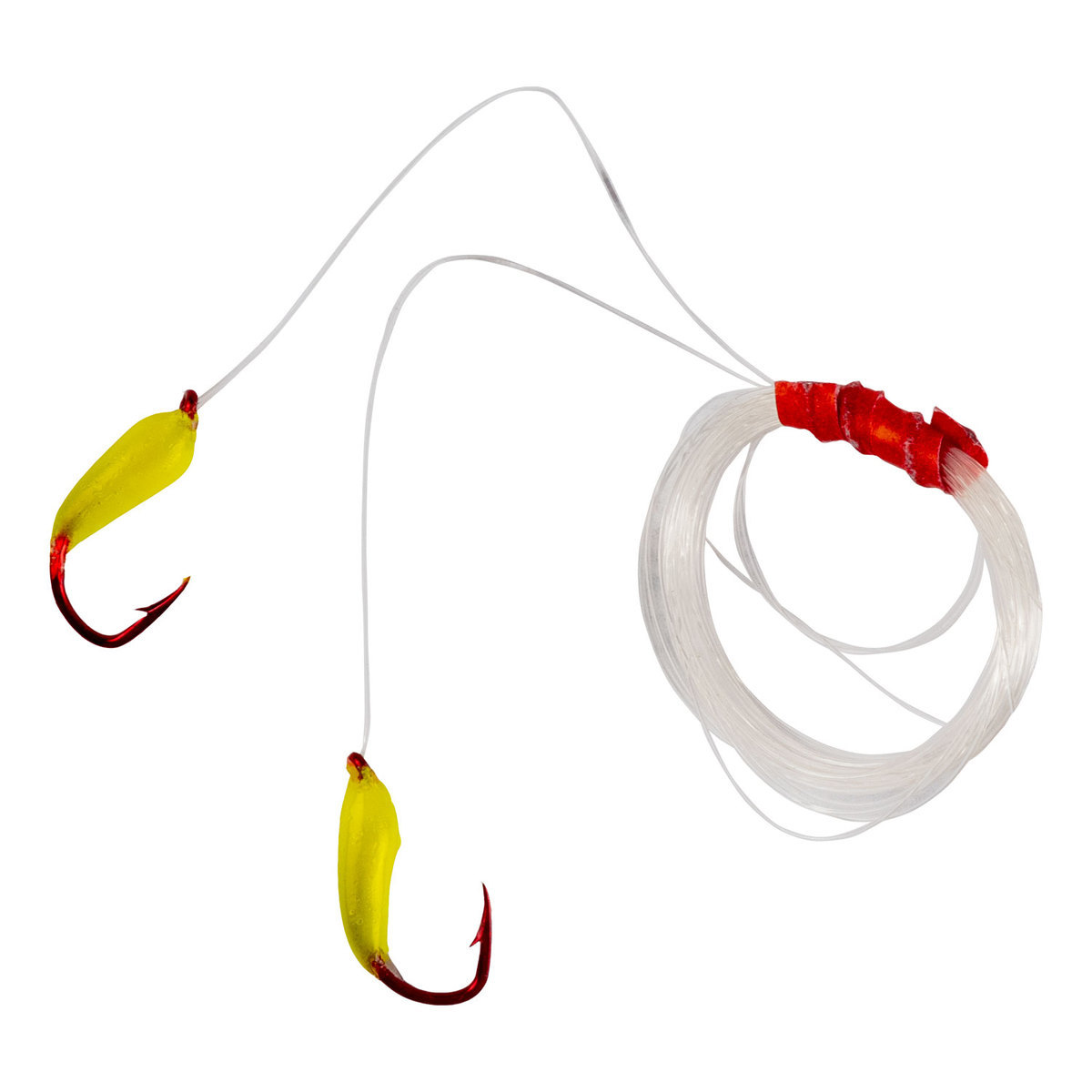 Macks Super Charged Glo Snelled Hook Macks Super Charged Glo Snelled Hook