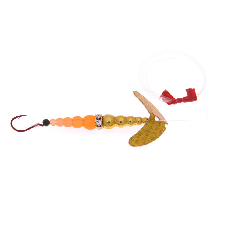 fish lure wedding rings Fly Fishing Ring in Titanium tied on monofilment line giving it greater action in the water than lures made with wire Mack's Lure Chartreuse Wedding Ring