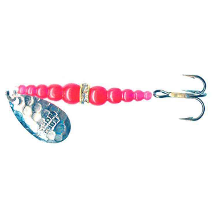 Macks Wedding Ring Treble Series Trolling Harness - Hammered Nickel Blade/Fluorescent, 48in, Size 8 - Hammered Nickel Blade/Fluorescent 8 Macks Wedding Ring Treble Series Trolling Harness - Hammered Nickel Blade/Fluorescent, 48in, Size 8 - Hammered Nickel Blade/Fluorescent 8