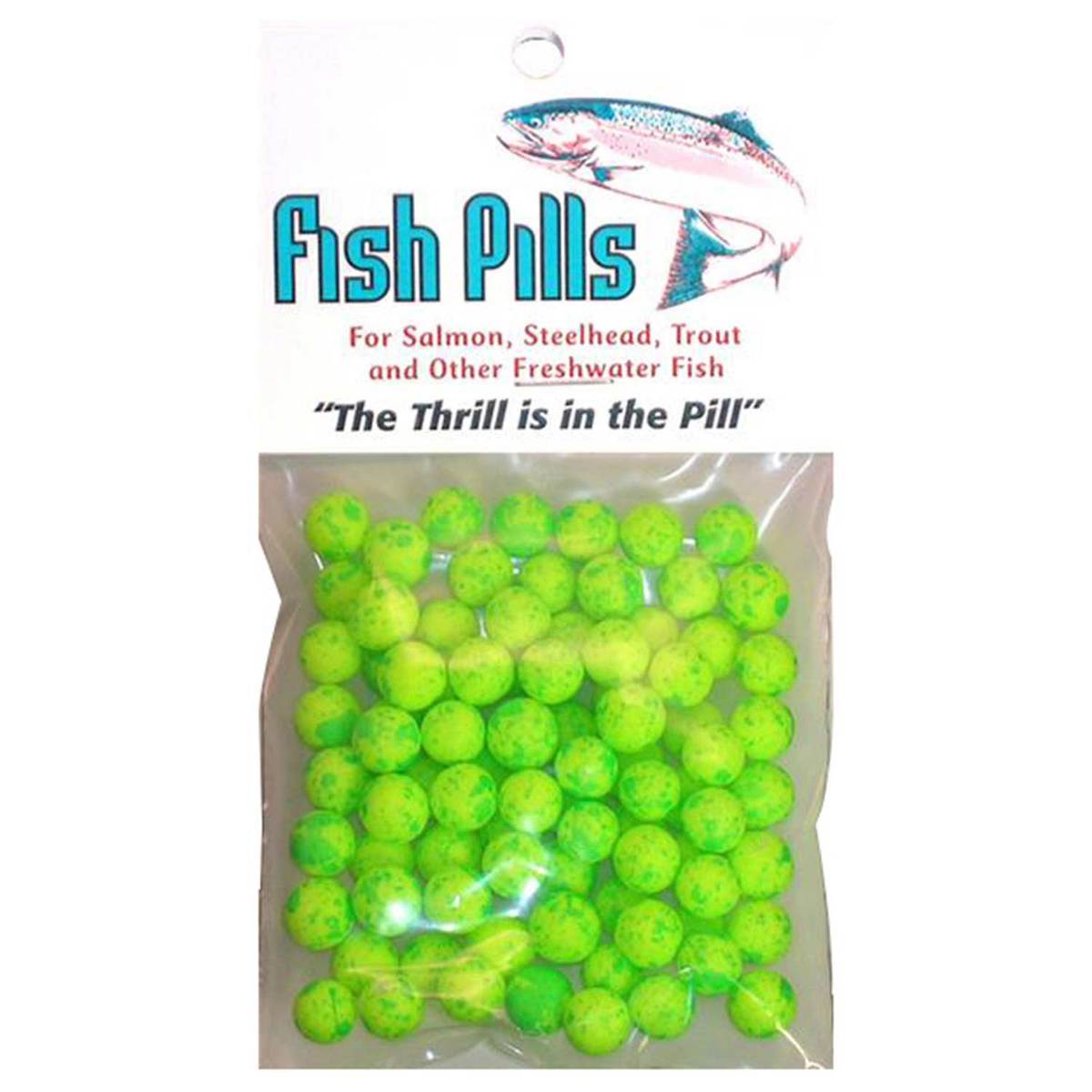Mad River Fish Pills Standard Pack Soft Egg - Clown Green, 11-12mm - Clown Green 11-12mm Mad River Fish Pills Standard Pack Soft Egg - Clown Green, 11-12mm - Clown Green 11-12mm