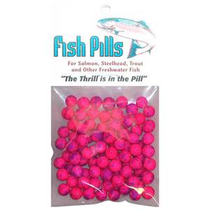Mad River Fish Pills Standard Pack Soft Egg - Clown Pink, 9-10mm