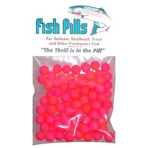 Mad River Fish Pills Standard Pack Soft Egg - Cotton Candy, 9-10mm