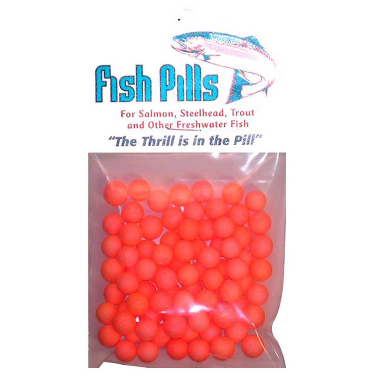 Mad River Fish Pills Standard Pack Lure Component - Peach, 9-10mm - Peach 9-10mm Mad River Fish Pills Standard Pack Lure Component - Peach, 9-10mm - Peach 9-10mm
