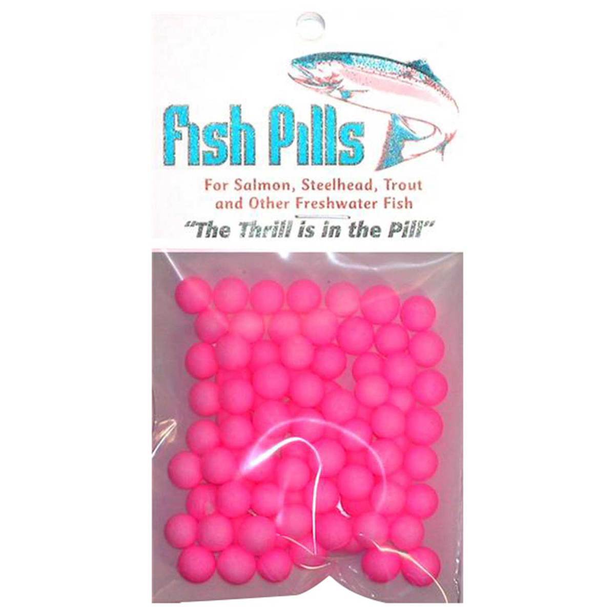 Mad River Fish Pills Standard Pack Soft Egg - Steelie Pink, 7-8mm - Steelie Pink 7-8mm Mad River Fish Pills Standard Pack Soft Egg - Steelie Pink, 7-8mm - Steelie Pink 7-8mm