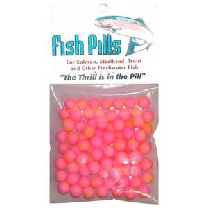 Mad River Fish Pills Standard Pack Soft Egg - Strawberry Shortcake, 9-10mm