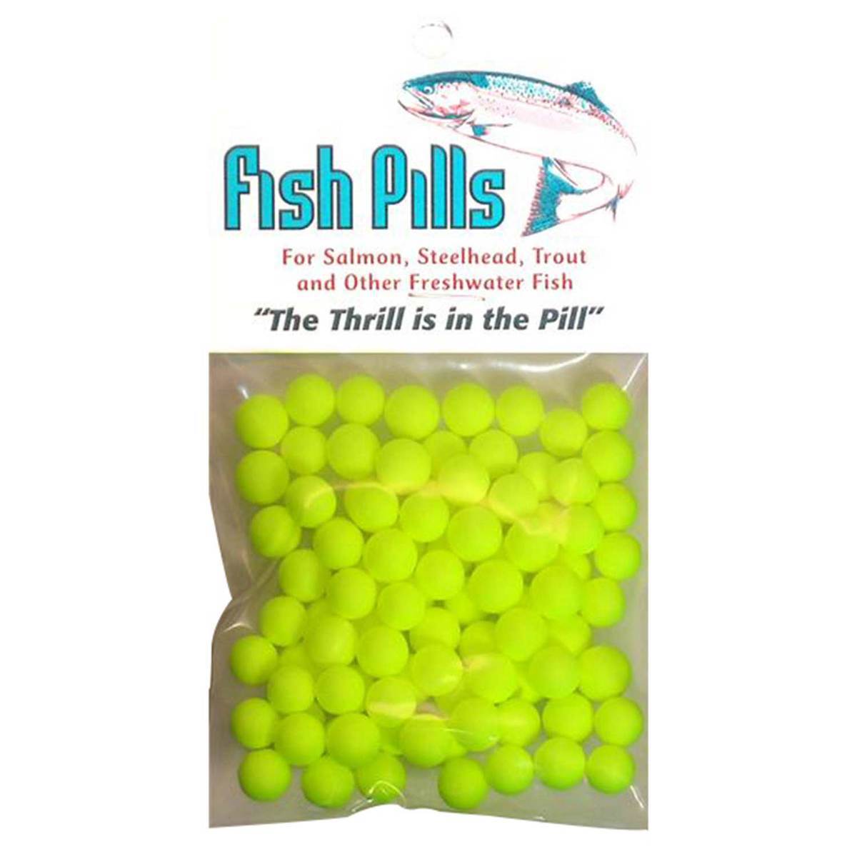 Mad River Fish Pills Standard Pack Soft Egg - Chartreuse, 11-12mm - Chartreuse 11-12mm Mad River Fish Pills Standard Pack Soft Egg - Chartreuse, 11-12mm - Chartreuse 11-12mm