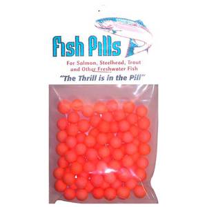Mad River Fish Pills Standard Pack Soft Egg - Peach, 7-8mm