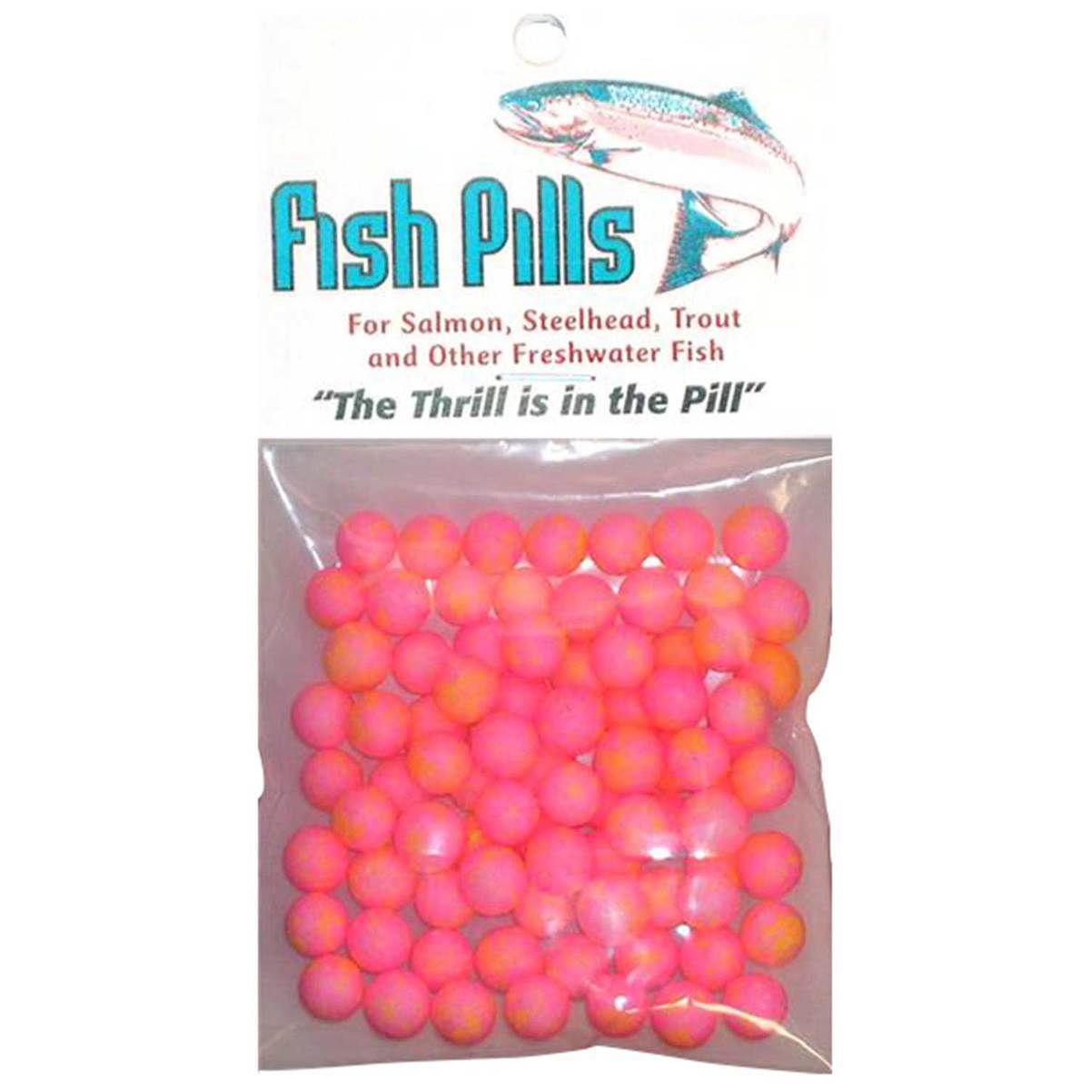 Mad River Fish Pills Standard Pack Soft Egg - Strawberry Shortcake, 7-8mm - Strawberry Shortcake 7-8mm Mad River Fish Pills Standard Pack Soft Egg - Strawberry Shortcake, 7-8mm - Strawberry Shortcake 7-8mm