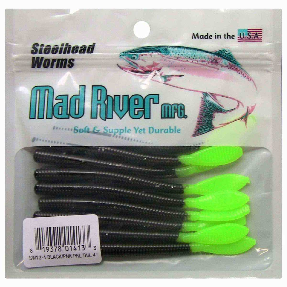 Nimrod's Tackle 6 INCH CURL TAIL WORMS 15 Per Pack Made in USA Nimrod's Tackle 6 INCH CURL TAIL WORMS 15 Per Pack Made in USA