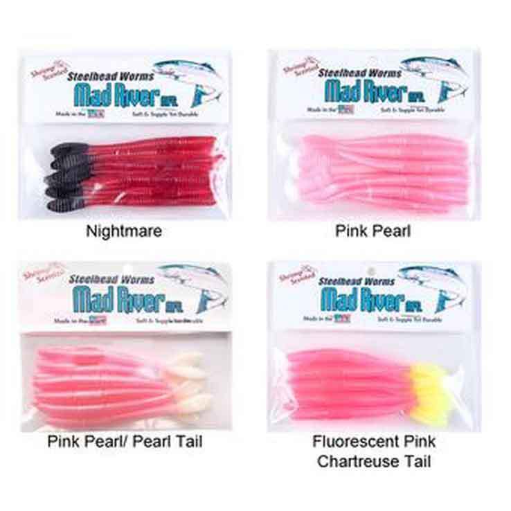 Mad River Steelhead Worm Soft Worm Mad River Steelhead Worm Soft Worm