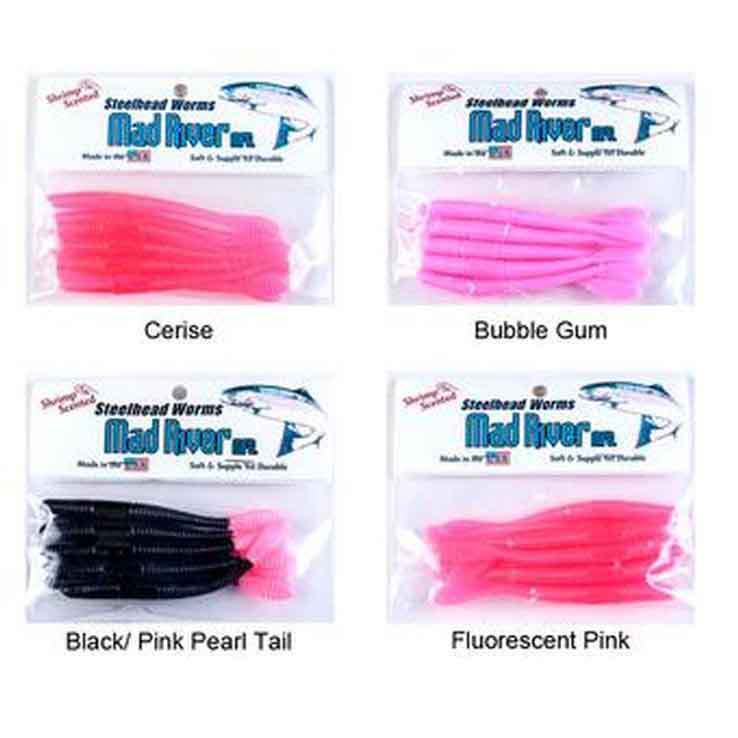 Mad River Steelhead Worm Soft Worm Mad River Steelhead Worm Soft Worm