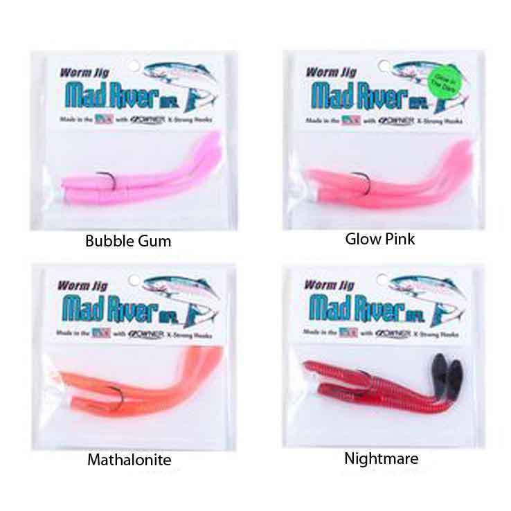 Mad River Worm Jigs Mad River Worm Jigs