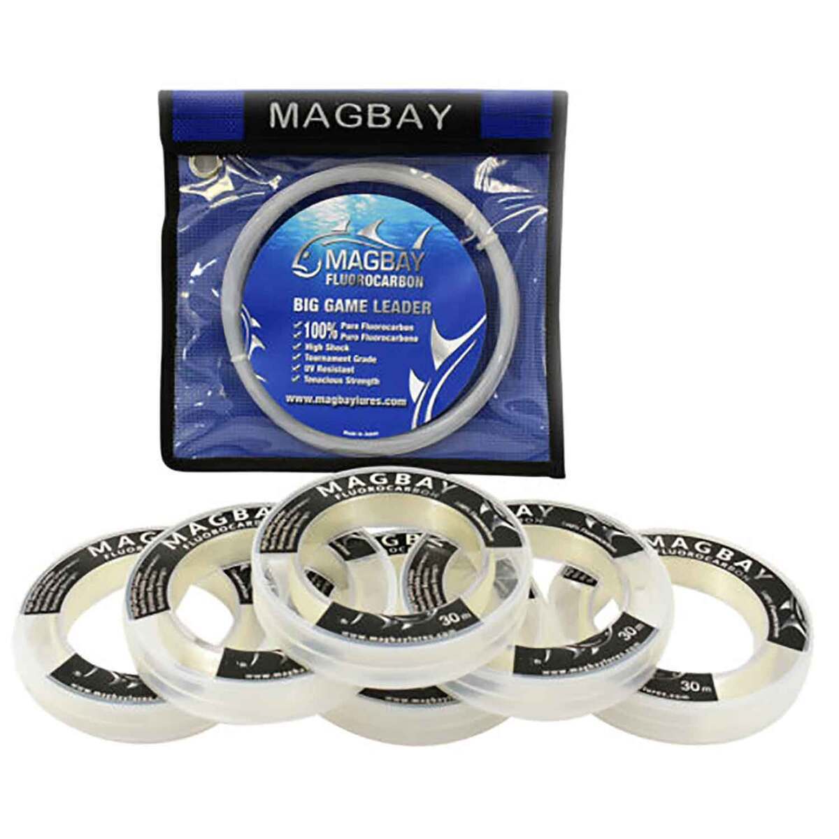 MagBay Lures Big Game Fluorocarbon Leader MagBay Lures Big Game Fluorocarbon Leader