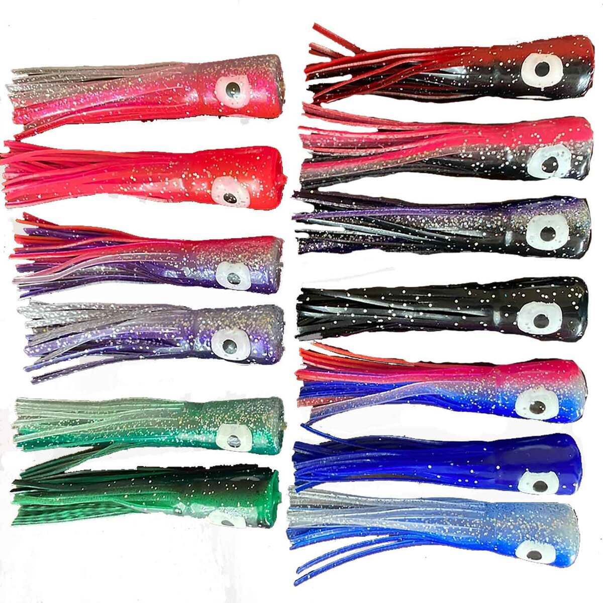 MagBay Lures Chugger Medium Saltwater Trolling Lure - Purple Silver by Sportsman's Warehouse
