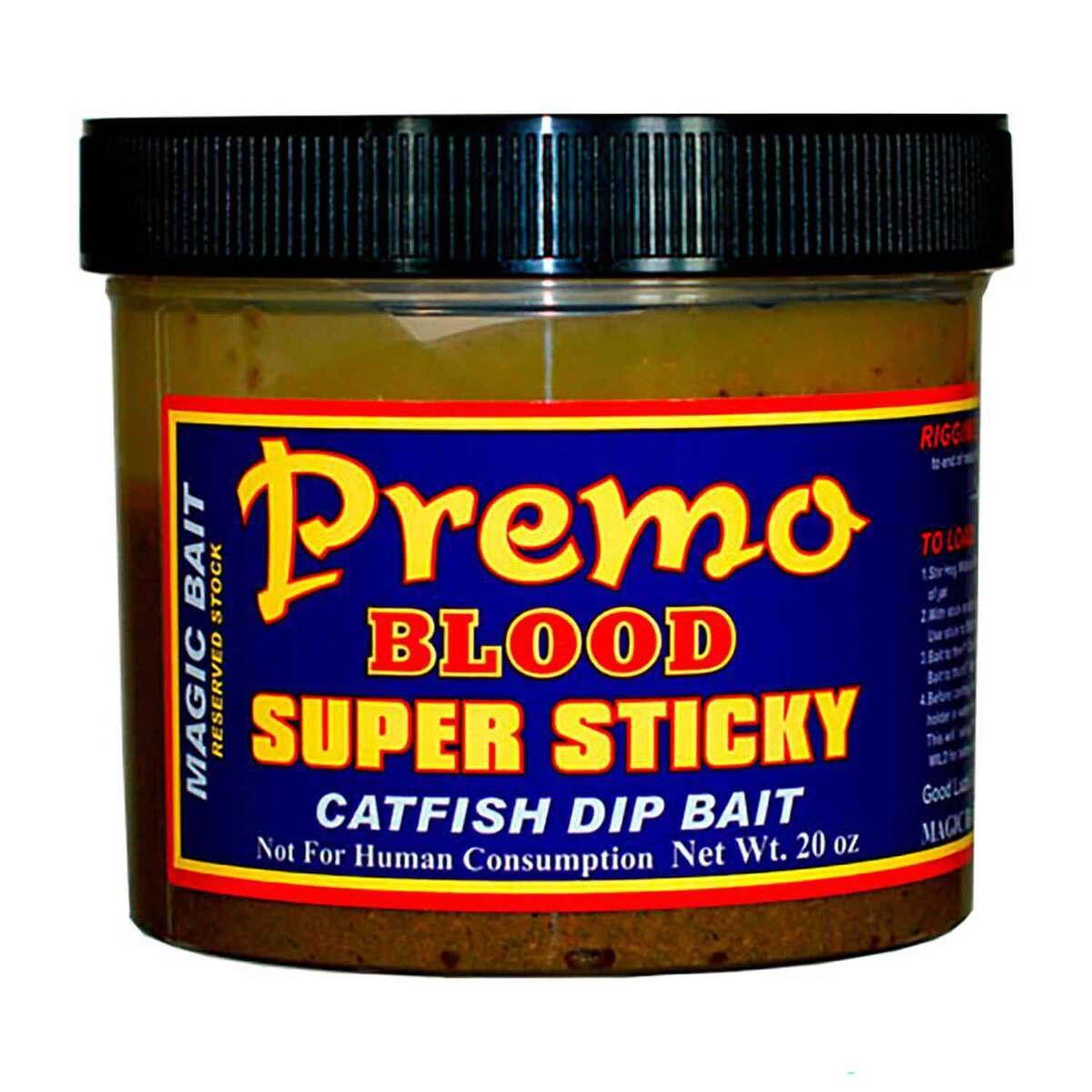 Magic Bait Premo Blood Super Sticky Catfish Dip Bait 20 oz