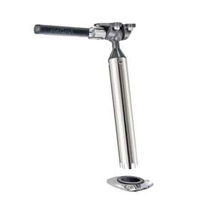 Magma LeveLock All-Angle Fish Rod Holder Mount - Silver