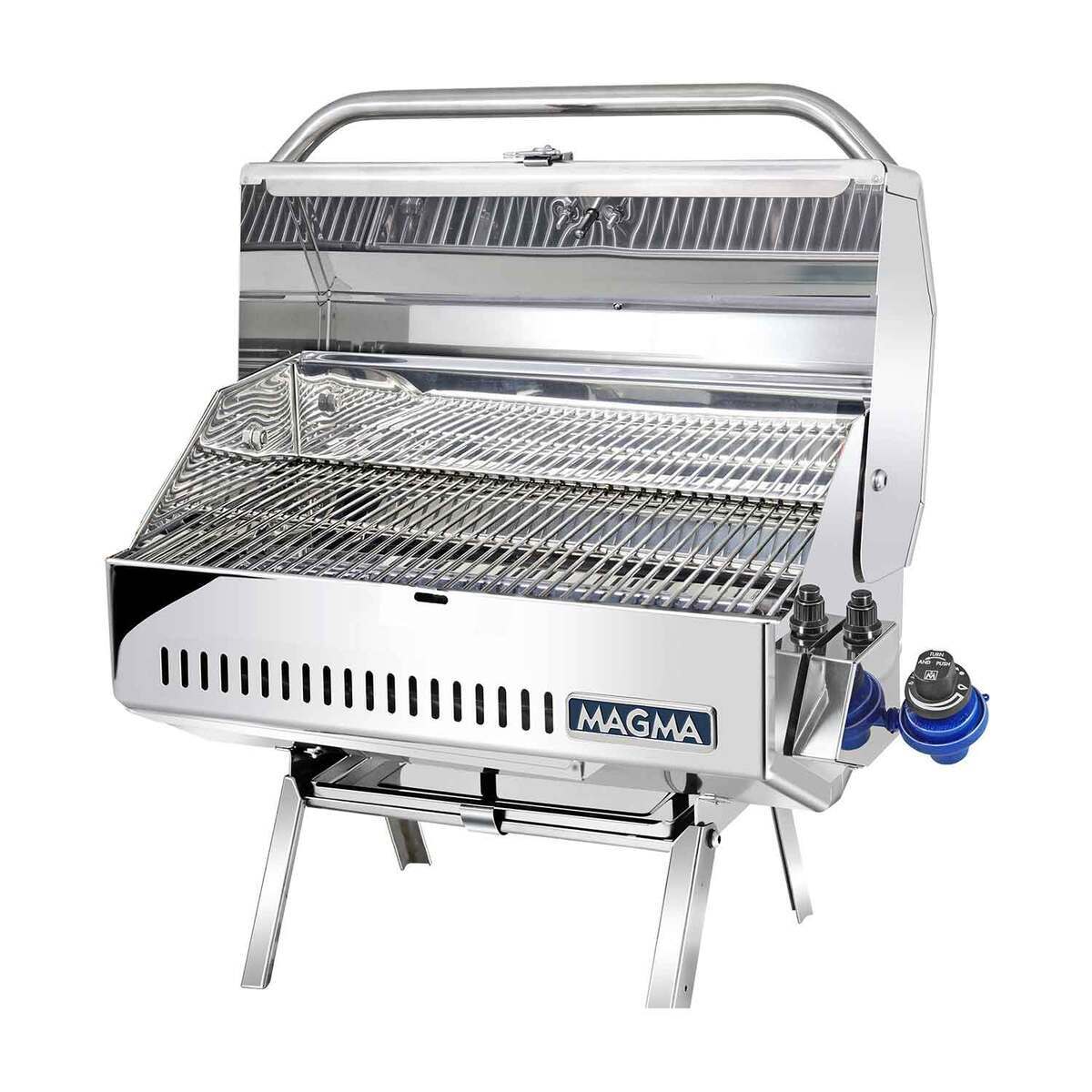 Magma Newport Classic Gas Grill - Silver - Silver Magma Newport Classic Gas Grill - Silver - Silver