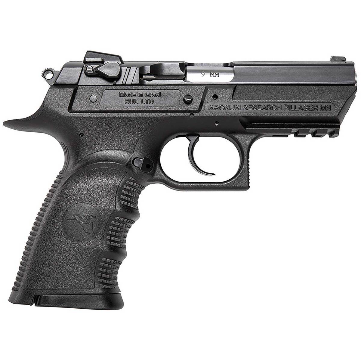 Magnum Research Baby Desert Eagle III 9mm Luger 3.85in Black Oxide Pistol -  16+1 Rounds