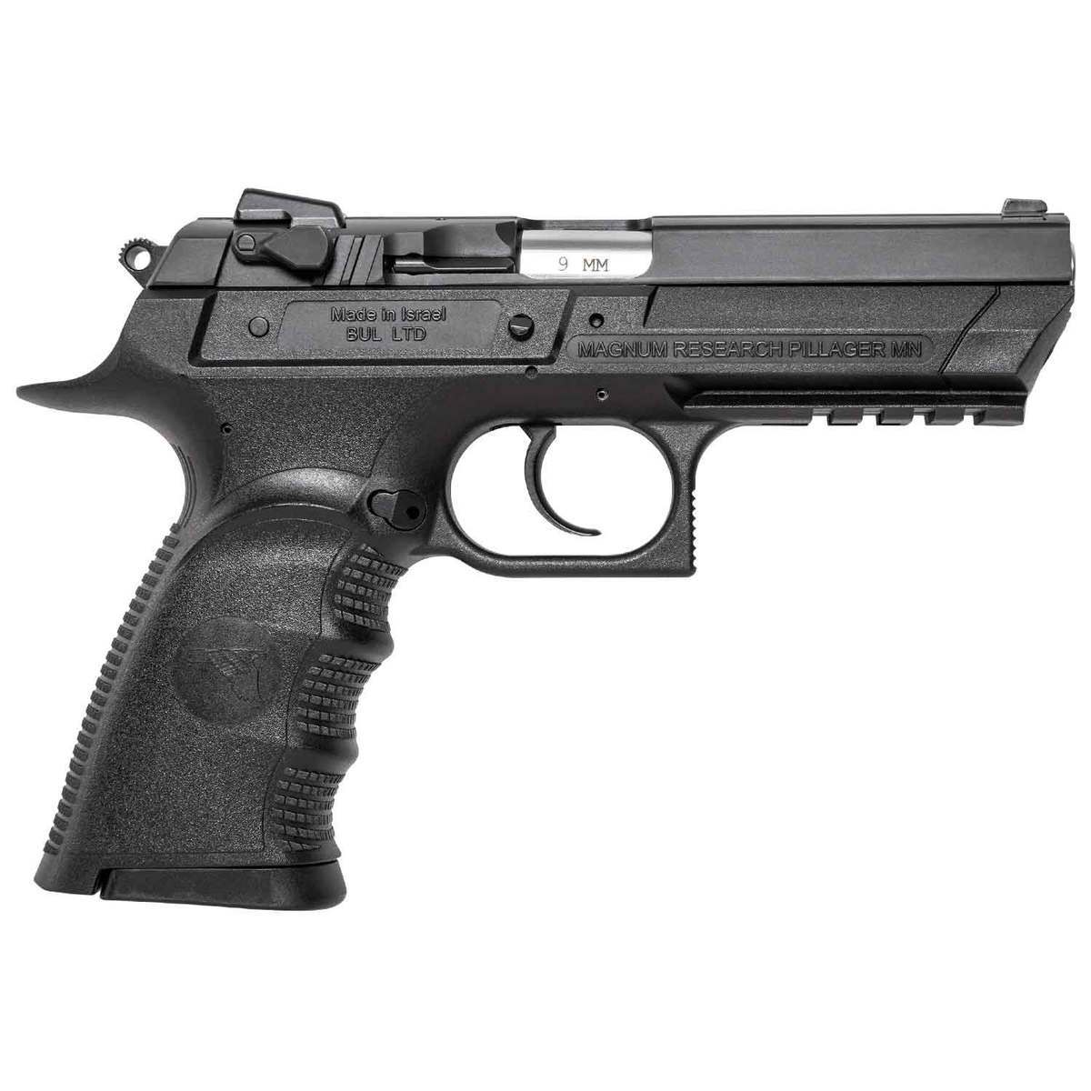 Magnum Research Baby Eagle III 9mm Luger 4.43in Black Oxide Pistol - 15+1 Rounds - Black Magnum Research Baby Eagle III 9mm Luger 4.43in Black Oxide Pistol - 15+1 Rounds - Black