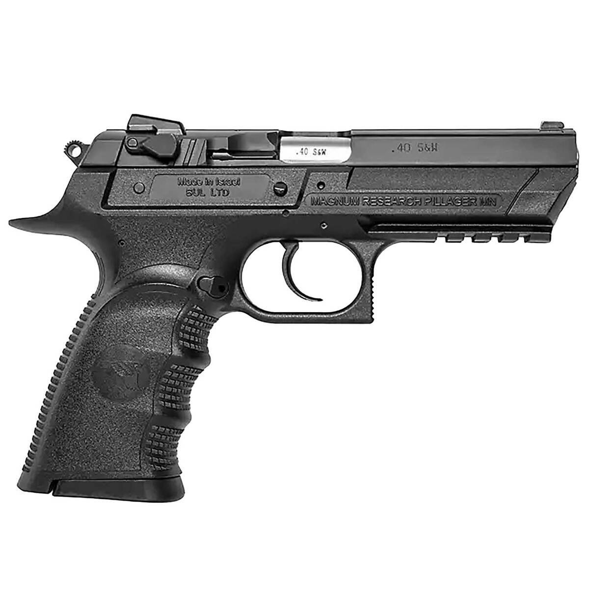 Magnum Research Baby Eagle III 40 S&W 4.43in Black Oxide Pistol - 12+1 Rounds - Black Magnum Research Baby Eagle III 40 S&W 4.43in Black Oxide Pistol - 12+1 Rounds - Black