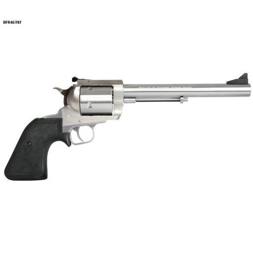 Magnum Research BFR Long Cylinder 45-70 Government 7.5in Brushed Stainless Steel Revolver - 5 Rounds - Fullsize image